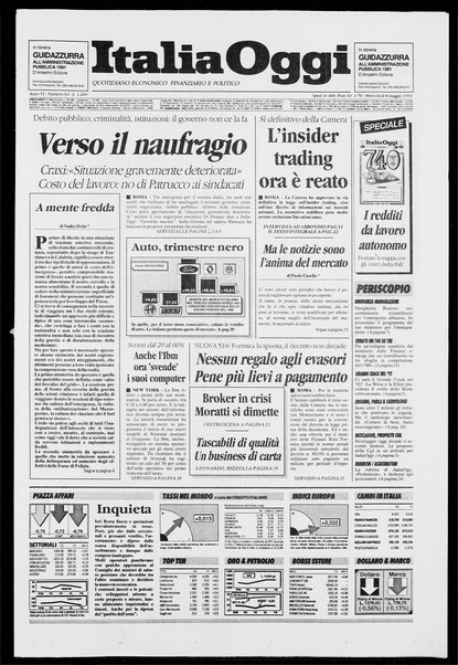 Italia oggi : quotidiano di economia finanza e politica